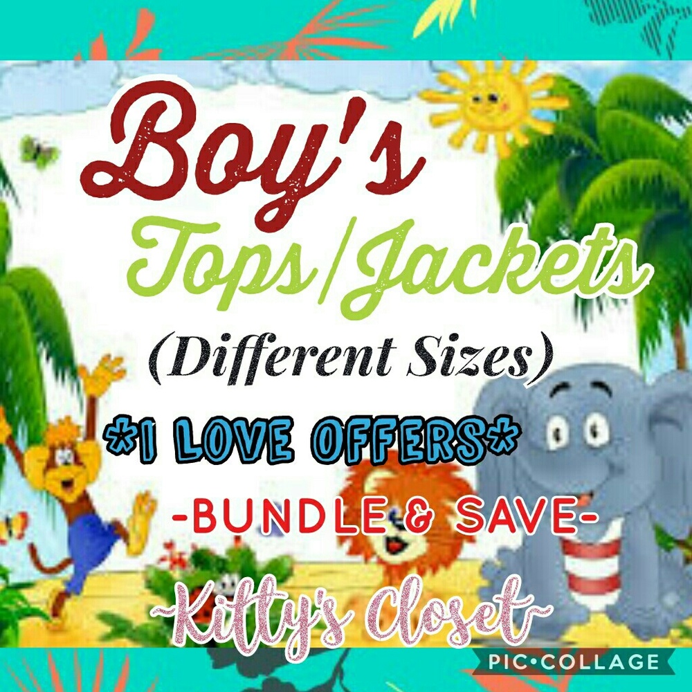 👦Boys Tops & Jackets👦